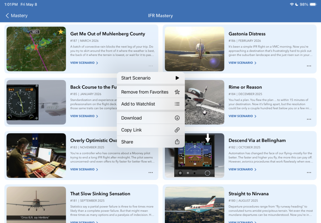 ifr mastery